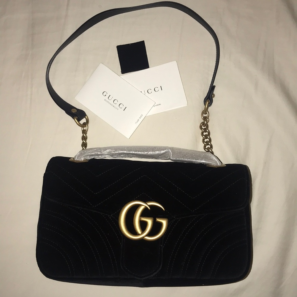 Small Marmont Chain Convertible Shoulder Bag-SOLD!